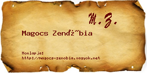 Magocs Zenóbia névjegykártya